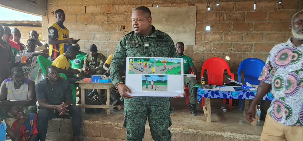 Sensibilisation des communautés et mise à disposition de puces MTN aux producteurs